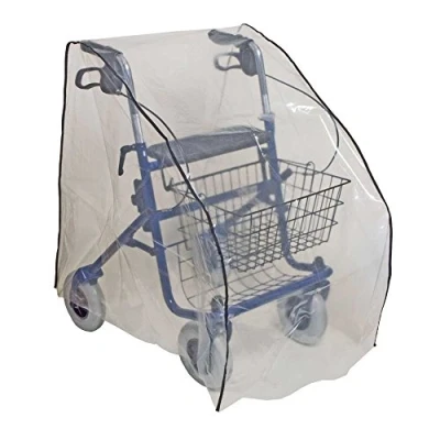 Abbildung von 1x Behrend Rollator Schutzhaube Schutzplane Abdeckung Schutzhülle, universal, 60x80x82cm
