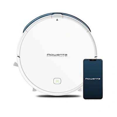 Abbildung von Rowenta Saugroboter X Plorer Serie 40 RR7267 2 in 1 Reinigung Saugen und Wischen Animal Turbo Düse Aqua Power Mop Magnetischer Streifen Navigationssystem 3 Reinigungsmodi