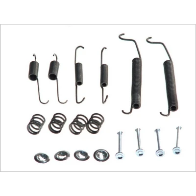 Abbildung von ATE 03.0137 9278.2 Zubehörsatz, Bremsbacken RENAULT: TWINGO II Box Body / Hatchback, CLIO 2, PEUGEOT: 206 SW, 207 Hatchback