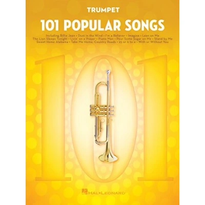 Abbildung von 101 Popular Songs Trumpet (Instrumental Folio): Noten, Sammelband für Trompete