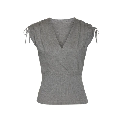 Abbildung von Lascana Bluse, Damen, Größe: 40/42, Grau