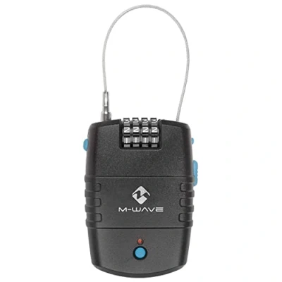 Abbildung von M Wave Lock&#039;n&#039;roll Alarm Alarmschloss, schwarz, Einheitsgröße