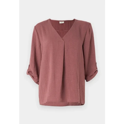 Abbildung von JDY Divya 3/4 NOOS Bluse, Damen, Größe: 34, Rose brown