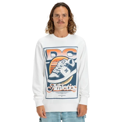 Abbildung von DC Shoes Manteca Tribute CREW Sweatshirt Wbb white, Herren, Größe: XL, white
