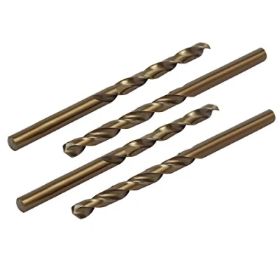 Abbildung von sourcing map 4 Stück 5.1mm Bohr Dmr. Gerader Rundschaft HSS Kobaltmetrik Spiralbohrer de