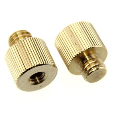 Abbildung von CAMVATE 1/4 zoll 20 Muttern konvertieren 3/8 16 schrauben Stecker Gewinde Adapter (2 Pack)