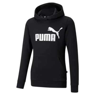 Abbildung von PUMA Damen Ess Logo Hoodie Tr Sweatshirt, Black, M