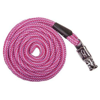 Abbildung von HKM Strick Aachen mit Panikverschluss Pink/flieder 180 cm