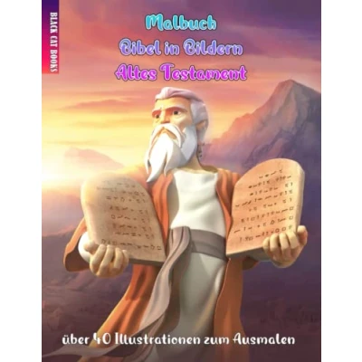 Abbildung von Malbuch Bibel in Bildern Altes Testament über 40 Illustrationen zum Ausmalen