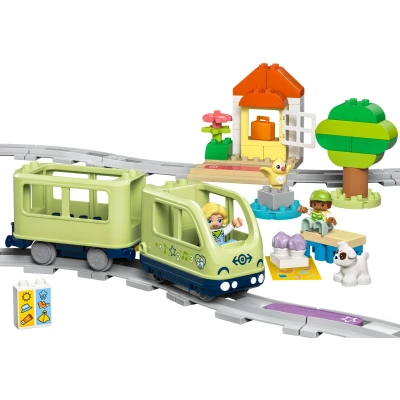 Abbildung von LEGO® Konstruktionsspielsteine »Interaktive Abenteuer Eisenbahn (10427), LEGO DUPLO Town«, (57 St.), Made in Europe
