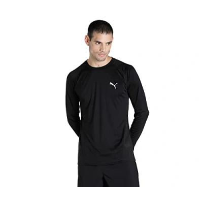 Abbildung von Puma Train All Day LS Tee, Unzutreffend Fußballtrikot, Black, L