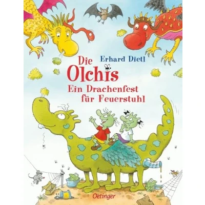 Abbildung von Die Olchis. Ein Drachenfest für Feuerstuhl: Lustiges Bilderbuch Kinder ab 4 Jahren, perfektes Geburtstagsgeschenk kleine Drachen und Olchi Fans