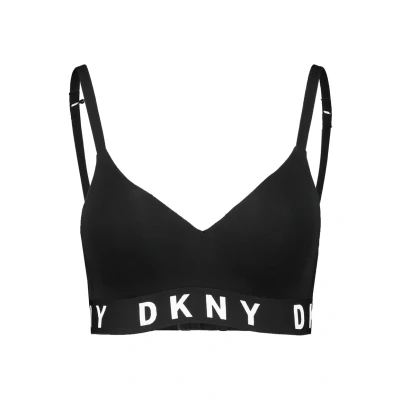 Abbildung von DKNY Intimates Wirefree Pushup BH, Damen, Größe: Medium, Black/white