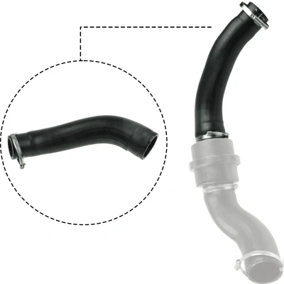 Abbildung von GATES 09 0629 Ladeluftschlauch AEM (Ethylen Acrylat Kautschuk) FORD: Transit Mk6 Van