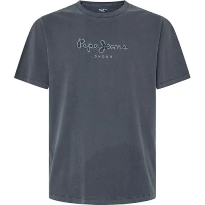 Abbildung von Pepe Jeans EMB EGGO Tshirt print, Herren, Größe: Medium, Dark stone
