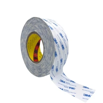 Abbildung von 3M 9448A doppelseitiges Klebeband, dünn, 50 Meter, Dicke 0,160 mm, Hochleistungsklebeband (50 m x mm)