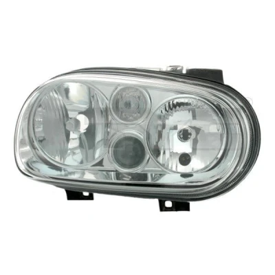 Abbildung von TYC 20 5385 65 2 Scheinwerfer rechts H7, H1, H3 mit Nebelscheinwerfer für Rechtsverkehr Elektromotor VOLKSWAGEN: Golf 4, 4 Variant