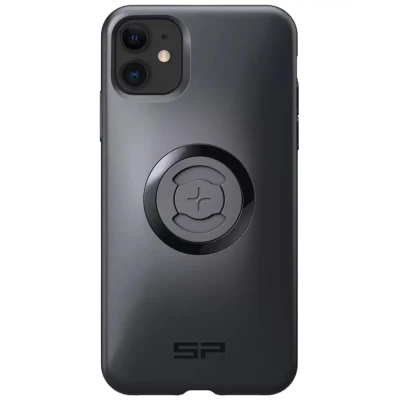 Abbildung von Apple iPhone 11 Hülle Kunststoff SP Connect Backcover/Hard Case Handyhülle Schwarz