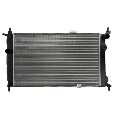 Abbildung von NRF 52204 Kühler, Motorkühlung Aluminium 590 349 34 Kühlrippen mechanisch gefügt OPEL: Astra F Saloon, Caravan, Classic Saloon