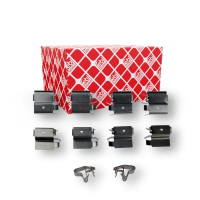 Abbildung von FEBI BILSTEIN 182719 Zubehörsatz, Scheibenbremsbelag Vorderachse TOYOTA: RAV4 II Off Road, MITSUBISHI: Shogun Pinin, MAZDA: 323 F 6