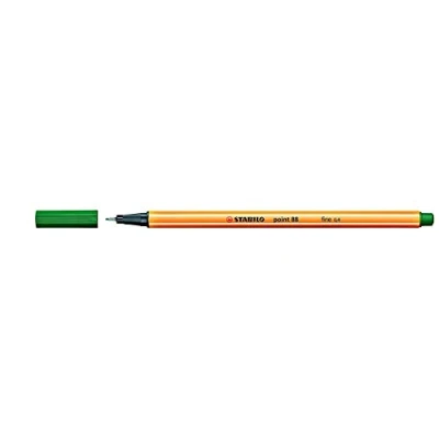 Abbildung von Stabilo Point 88 Fineliner Stift, 88/53, 3 Stück, Grün