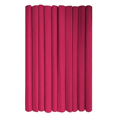 Abbildung von Interdruk Crepe Paper Rolls for Kids, DIY and Decorations Pack of 10 Reels (50cm x 200cm, 28g/m2) 09 Burgundy