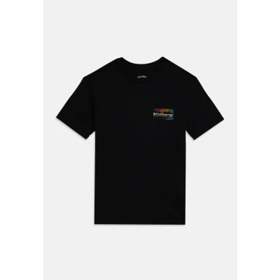 Abbildung von Billabong Range Unisex Tshirt print für Kinder, Größe: 135 140, Black