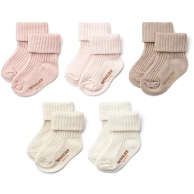 Abbildung von Wheat Giftbox EVIG 5ER PACK Socken für Kinder, Größe: 16 18, Rose