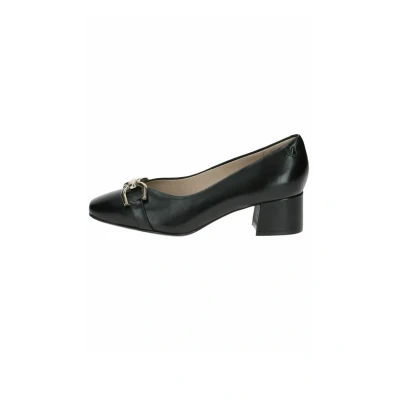 Abbildung von CAPRICE Damen Pumps aus Leder Elegant, Schwarz (Black Nappa), 38 EU