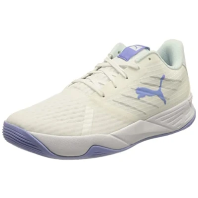 Abbildung von PUMA Unisex Accelerate Pro II W+ Hallenturnschuh, White Nitro Blue Elektro Purple Arctic Ice, 44.5 EU