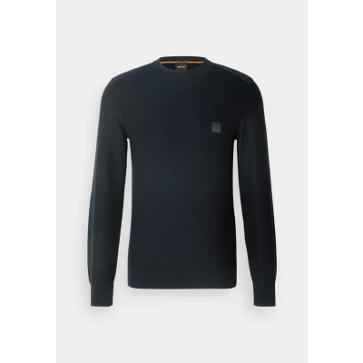 Abbildung von BOSS Anion_s Strickpullover, Herren, Größe: 3XL, Dark blue