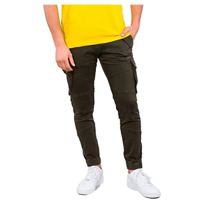 Abbildung von Alpha Industries Combat LW Cargohose, Herren, Größe: 30, Anthracite