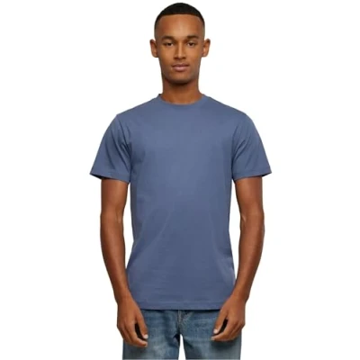 Abbildung von Build Your Brand Herren BY004 T Shirt Round Neck Shirt, vintageblue, 3XL