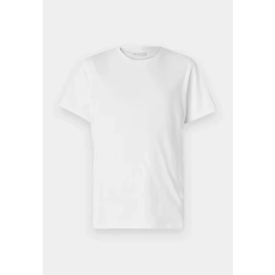 Abbildung von Selected Homme Slhaspen Oneck Tshirt basic, Herren, Größe: Small, Bright white