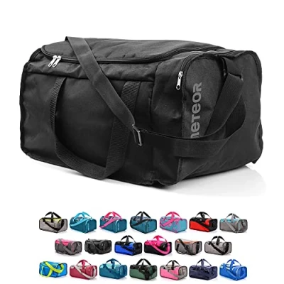 Abbildung von meteor 20 40 L Sporttasche Kinder Badetasche Herren schwimmtasche Schultertaschen Reisetasche Urlaubstasche klein Fitnesstasche Riementasche Schule Taschen Kindertaschen