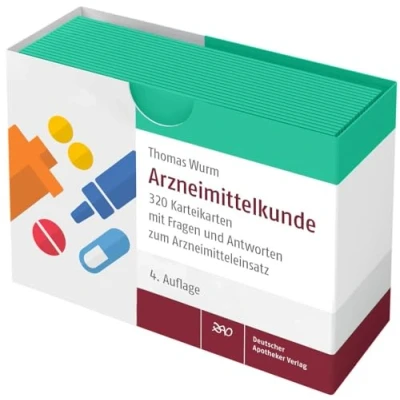 Abbildung von Arzneimittelkunde: 320 Karteikarten mit Fragen und Antworten zum Arzneimitteleinsatz