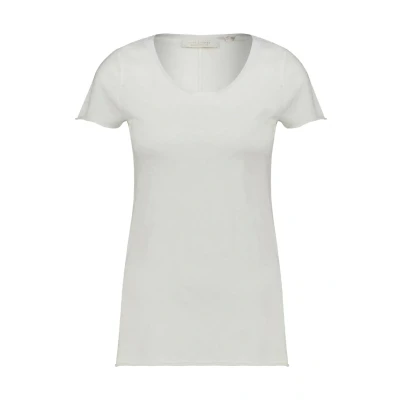Abbildung von Rich &amp; Royal CREW NECK SLUB Tshirt basic weiss, Damen, Größe: 40, Weiss