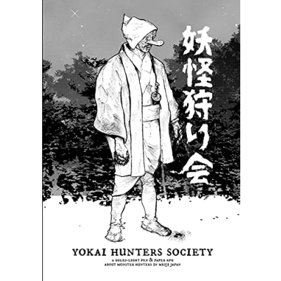 Abbildung von Yokai hunters Society: A rules light pen &amp; paper RPG about monster in Meiji Japan.