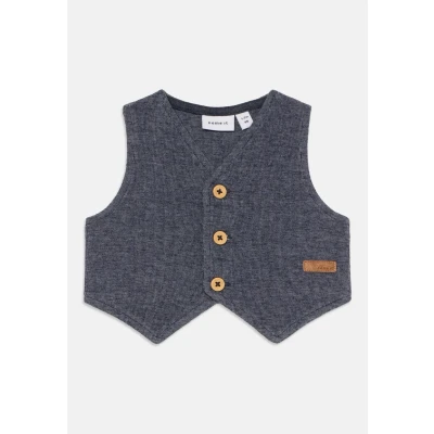 Abbildung von Name it Nbmfollow Weste für Kinder, Größe: 56, Navy blazer