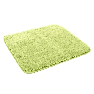 Abbildung von Kinzler J 10003/33 kiwigrün Badematte, Mikrofaser, Kiwi, 50x55 cm ohne Ausschnitt