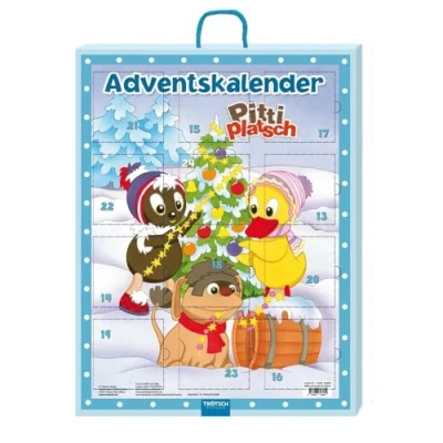 Abbildung von Adventskalender &quot;Pittiplatsch&quot;: 24 Mini Büchlein: Weihnachtskalender für Kinder (Unser Sandmännchen)
