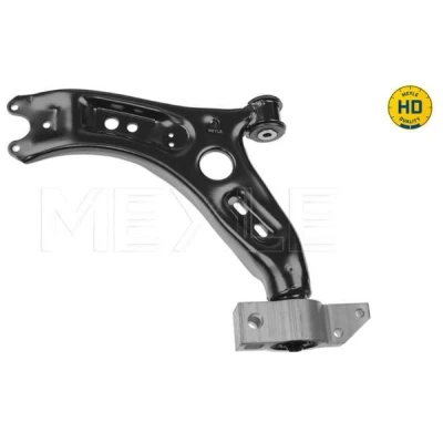 Abbildung von MEYLE 116 050 0002/HD Querlenker Quality mit Gummilager Vorderachse links Stahlblech VOLKSWAGEN: GOLF 5, 6, Touran I