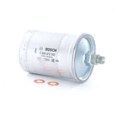 Abbildung von BOSCH 0 986 AF8 092 Kraftstofffilter Leitungsfilter MERCEDES BENZ: C Class Saloon, E W123 PUCH: G modell
