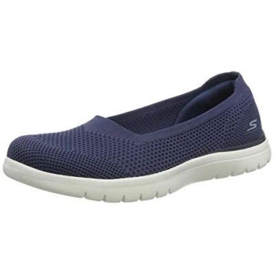 Abbildung von Skechers Damen On the go Flex Wonderous Pumps, Navy Textile Trim, 39 EU