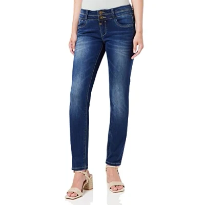 Abbildung von Timezone Damen Enyatz 92 % Baumwolle, 7 T 400, 1 Elasthan Slim Jeans, Blau (Blue Royal Wash 3065), 26W / 32L EU