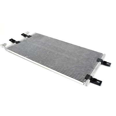 Abbildung von NISSENS 94678 Klimakondensator ohne Trockner Aluminium 740 R 134a OPEL: Vivaro A Van, Combi, RENAULT: TRAFIC 2 Bus, Kasten
