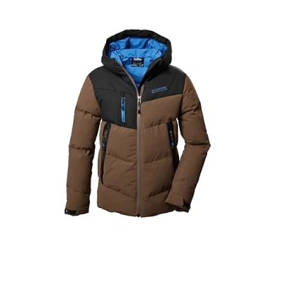 Abbildung von killtec Jungen Steppjacke/Winterjacke mit Kapuze KOW 376 BYS QLTD JCKT, braun, 176, 42212 000