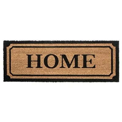 Abbildung von Hanse Home Kokos Fußmatte Schmal für Innen Schmutzfangmatte Natur, Kokosmatte Home, Fußabtreter rutschfest Flur, Terrasse, Eingangsbereich 27x70cm