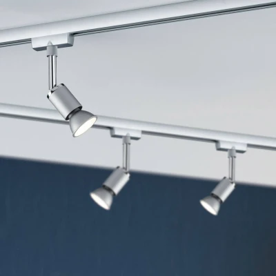 Abbildung von Paulmann Schienensystem Leuchten »URail Schienenspot Pure II Einzelspot GU10 max. 10W 230V«, (1 tlg.), dimmbar 230V, GU 10