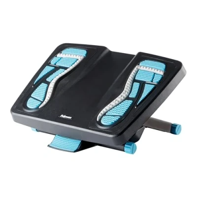 Abbildung von Fellowes 8068001 Fußstütze Energizer verstellbar mit Reflexzonen Massageoberfläche, schwarz